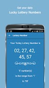 Today Lucky Numbers スクリーンショット 2