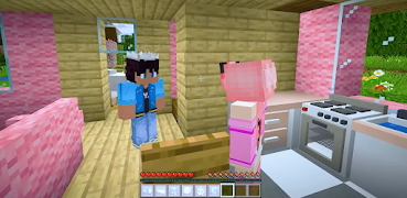 Hello kitty ! Minecraft Mode تصوير الشاشة 2