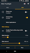 Flash alert on call and message - Blink Flashlight تصوير الشاشة 4
