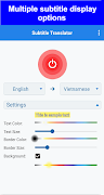 Video Subtitle Translator ảnh chụp màn hình 1