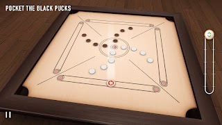 Carrom 3D syot layar 4