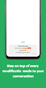 Track edited Msg for WhatsApp ảnh chụp màn hình 5