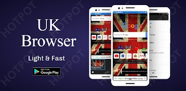UK Browser captura de pantalla 6