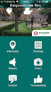 Dorpscentrum Nes Plakat