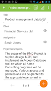 MobiDB Project Management ภาพหน้าจอ 1