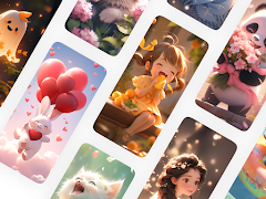 Cute Anime Wallpaper 截圖 1