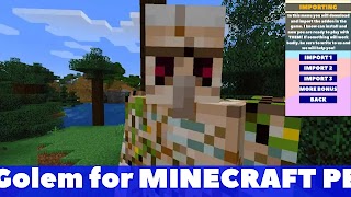 Golem Mod for Minecraft PE اسکرین شاٹ 3