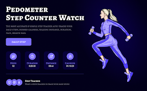 Pedometer - Step Counter Watch الملصق