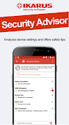 IKARUS mobile.security captura de pantalla 4