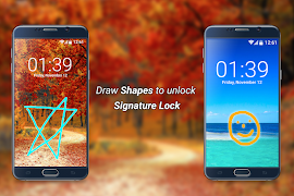 Signature Lock Screen screenshot 3