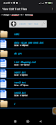 View Edit Text Files imagem de tela 5