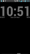 Simple Clock Live Wallpaper โปสเตอร์