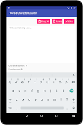 Word & Character Counter اسکرین شاٹ 2
