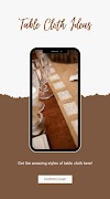 Table Cloth Design Ideas screenshot 5