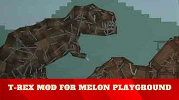 T-Rex Mod For Melon Playground ảnh chụp màn hình 2