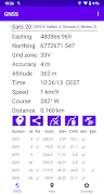 برنامه‌نما GNSS Viewer عکس از صفحه