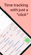 WorkingHours - Time Tracking تصوير الشاشة 1