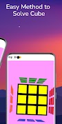 Rubik's Cube Solver - 3D Cube imagem de tela 3