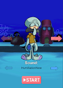 FNF SQUIDWART Mod Test پوسٹر