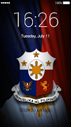 Philippines Flag Lock Screen screenshot 3