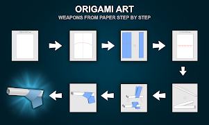 Origami Weapons: How to Make Paper Guns & Swords 截图 3