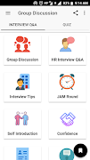 Group Discussion Topics & Tips poster