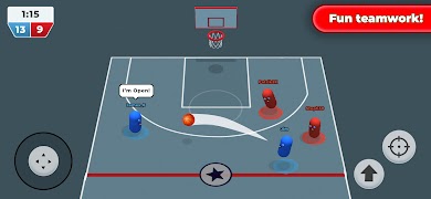Basketball Rift - Sports Game syot layar 1