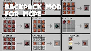 Backpack Mod for Minecraft PE imagem de tela 4