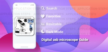 برنامه‌نما Digital usb microscope Guide عکس از صفحه