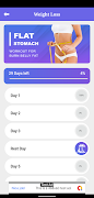 Flat Stomach Workout plakat
