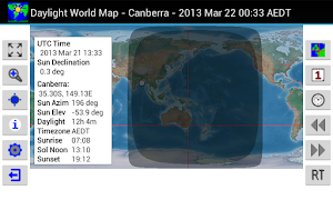 Daylight World Map 截图 3