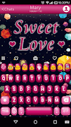7 Schermata Sweet Love Emoji Keyboard💖❤️
