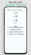 Density Calculator & Converter ảnh chụp màn hình 3