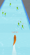 Level Up Fish 3D الملصق