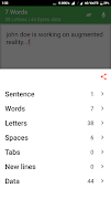 Text Analyzer اسکرین شاٹ 1
