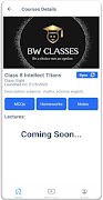 برنامه‌نما BW Classes عکس از صفحه