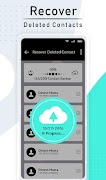 Recover All Deleted Contacts - Restore Contacts captura de pantalla 3