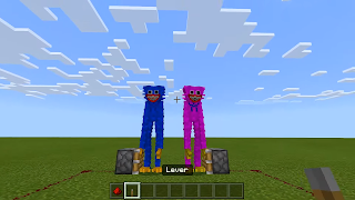 Huggy Wuggy Mod In Minecraft ภาพหน้าจอ 4