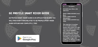 GE Profile Smart Mixer guide ảnh chụp màn hình 2