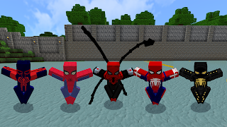 Mod Spider Man Minecraft syot layar 6