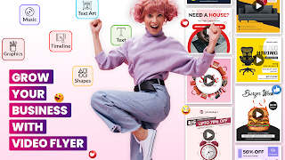 Video Flyer Maker, Templates poster