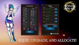 Resolute Hero - Offline RPG تصوير الشاشة 5