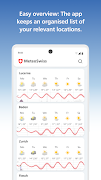 MeteoSwiss syot layar 3