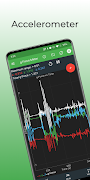 Physics Toolbox Accelerometer Screenshot 1