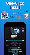 I<code> Web Server - Apache HTTP MySql PHP 7.3 पोस्टर