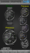 Daring Graphite HD Watch Face screenshot 1