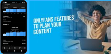 onlyfans app guide & tips for android poster