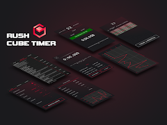 برنامه‌نما Rush - Cube timer (Speed Cube) عکس از صفحه