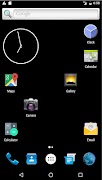 Black background / wallpaper syot layar 2