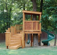 projekty domów na drzewie plakat